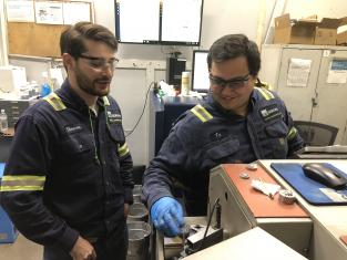 Bocchetti in quality lab